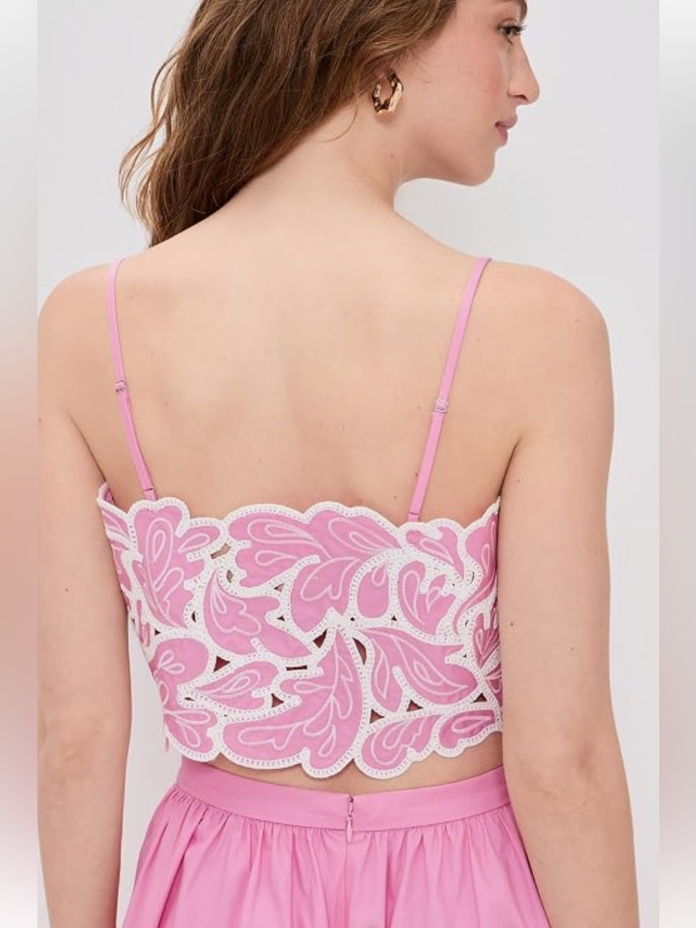 Cinq a Sept Women’s Paisley Bloom Ember Caterina Top - Picture 5 of 14